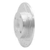 R1 Concepts 1984-1995 Audi 4000 Quattro Rear Right Drilled & Slotted Silver Brake Rotor