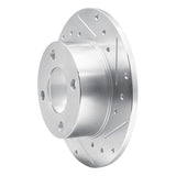 R1 Concepts 1982-1998 Audi 5000 Rear Right Drilled & Slotted Silver Brake Rotor by R1 Concepts 631-73007R