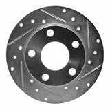 R1 Concepts 1985-2000 Audi A8 Rear Right Drilled & Slotted Silver Brake Rotor by R1 Concepts 631-73009R