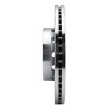 R1 Concepts 1990-1998 Audi Coupe Front Left Drilled & Slotted Silver Brake Rotor by R1 Concepts 631-73010L