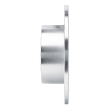 R1 Concepts 1989-1991 Audi 100 Rear Left Drilled & Slotted Silver Brake Rotor by R1 Concepts 631-73012L