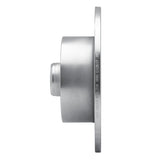 R1 Concepts 1996-2008 Audi A4 (Mexico) Rear Left Drilled & Slotted Silver Brake Rotor by R1 Concepts 631-73017L