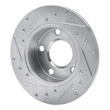 R1 Concepts 1998-2001 Audi A6 Quattro Rear Right Drilled & Slotted Silver Brake Rotor by R1 Concepts 631-73018R