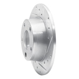 R1 Concepts 1999-2002 Audi A6 Quattro Rear Right Drilled & Slotted Silver Brake Rotor by R1 Concepts 631-73021R