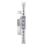 R1 Concepts 2000-2002 Audi S4 Rear Right Drilled & Slotted Silver Brake Rotor by R1 Concepts 631-73024R