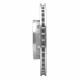 Dynamic Friction 2004-2005 Audi ALLROAD Rear Left Drilled & Slotted Silver Brake Rotor by Dynamic Friction Company 631-73033L