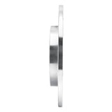 R1 Concepts 2000-2009 Audi A4 (USA/Canada) Rear Right Drilled & Slotted Silver Brake Rotor by R1 Concepts 631-73037R