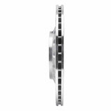 Dynamic Friction 2004-2010 Audi A8 Rear Left Drilled & Slotted Silver Brake Rotor by Dynamic Friction Company 631-73040L