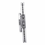R1 Concepts 1997-2006 Audi A8 Front Right Drilled & Slotted Silver Brake Rotor by R1 Concepts 631-73044R