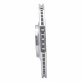 Dynamic Friction 2004-2018 Audi S8 Rear Left Drilled & Slotted Silver Brake Rotor by Dynamic Friction Company 631-73046L