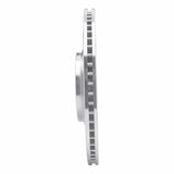 Dynamic Friction 2004-2018 Audi A8 Rear Right Drilled & Slotted Silver Brake Rotor by Dynamic Friction Company 631-73046R