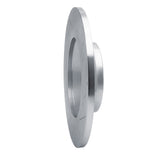 Dynamic Friction 2016-2025 Audi Q3 Rear Left Drilled & Slotted Silver Brake Rotor by Dynamic Friction Company 631-73082L