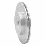 R1 Concepts 1980-8 Audi 4000 Front Right Drilled & Slotted Silver Brake Rotor by R1 Concepts 631-74004R