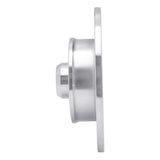 R1 Concepts 1985-2002 Volkswagen Passat (USA/Canada) Rear Right Drilled & Slotted Silver Brake Rotor by R1 Concepts 631-74005R