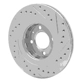R1 Concepts 1990-1993 Volkswagen Corrado/Passat (USA/Canada) Front Left Drilled & Slotted Silver Brake Rotor by R1 Concepts 631-74008L