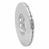 R1 Concepts 1990-1993 Volkswagen Passat (USA/Canada) Front Right Drilled & Slotted Silver Brake Rotor by R1 Concepts 631-74008R