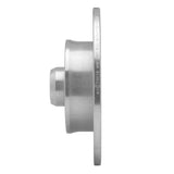 R1 Concepts 1992-1998 Volkswagen Golf Rear Left Drilled & Slotted Silver Brake Rotor by R1 Concepts 631-74010L