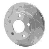 R1 Concepts 1992-2005 Audi A6 Quattro Rear Left Drilled & Slotted Silver Brake Rotor by R1 Concepts 631-74011L