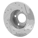 R1 Concepts 1992-2005 Audi A6 Quattro Rear Left Drilled & Slotted Silver Brake Rotor by R1 Concepts 631-74011L