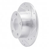 R1 Concepts 1992-2005 Audi A6 Quattro Rear Right Drilled & Slotted Silver Brake Rotor by R1 Concepts 631-74011R