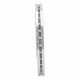 R1 Concepts 1996-1998 Volkswagen Golf Front Right Drill & Slot Silver Brake Rotor by R1 Concepts 631-74015R