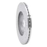 R1 Concepts 2000-2006 Audi TT Quattro Front Right Drilled & Slotted Silver Brake Rotor by R1 Concepts 631-74021R