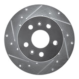 R1 Concepts 1972-1978 Volkswagen Type 2 Front Left Drilled & Slotted Silver Brake Rotor by R1 Concepts 631-74036L