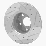 R1 Concepts 1972-1978 Volkswagen Type 2 Front Left Drilled & Slotted Silver Brake Rotor by R1 Concepts 631-74036L