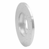 R1 Concepts 2001-2003 Volkswagen EuroVan Rear Right Drilled & Slotted Silver Brake Rotor by R1 Concepts 631-74047R
