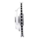 Dynamic Friction 2003-2018 Audi Q7 Rear Left Drilled & Slotted Silver Brake Rotor by Dynamic Friction Company 631-74048L