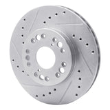 R1 Concepts 1990-1990 Lexus LS400 Front Left Drilled & Slotted Silver Brake Rotor by R1 Concepts 631-75000L
