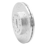 R1 Concepts 1991-1992 Lexus LS400 Front Left Drilled & Slotted Silver Brake Rotor by R1 Concepts 631-75002L
