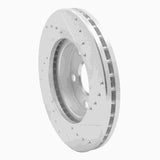 R1 Concepts 1992-1998 Lexus SC300 Front Left Drilled & Slotted Silver Brake Rotor by R1 Concepts 631-75003L