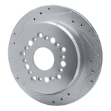 R1 Concepts 1992-1998 Lexus SC300 Rear Left Drilled & Slotted Silver Brake Rotor by R1 Concepts 631-75004L