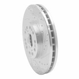 R1 Concepts 1992-2010 Lexus SC300 Front Right Drilled & Slotted Silver Brake Rotor by R1 Concepts 631-75005R