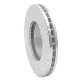 R1 Concepts 1992-2010 Lexus SC300 Front Right Drilled & Slotted Silver Brake Rotor by R1 Concepts 631-75005R