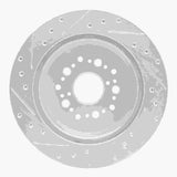 R1 Concepts 1992-2000 Lexus LS400 Rear Right Drilled & Slotted Silver Brake Rotor by R1 Concepts 631-75006R