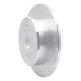 R1 Concepts 1998-2010 Lexus GS430 Rear Left Drilled & Slotted Silver Brake Rotor by R1 Concepts 631-75007L