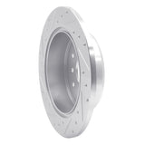 R1 Concepts 1998-2010 Lexus GS430 Rear Right Drilled & Slotted Silver Brake Rotor by R1 Concepts 631-75007R