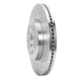 R1 Concepts 1995-2000 Lexus LS400 Front Right Drilled & Slotted Silver Brake Rotor by R1 Concepts 631-75008R