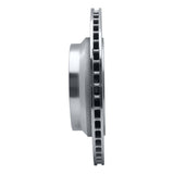 Dynamic Friction 2007-2017 Lexus LS460 Rear Left Drilled & Slotted Silver Brake Rotor by Dynamic Friction Company 631-75018L