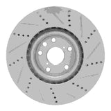 R1 Concepts 11-20 Lexus Gs350 Left Front Drilled & Slotted Silver Brake Rotor by R1 Concepts RNC-631-75032D
