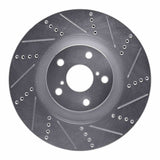 R1 Concepts 11-20 Lexus Gs450H Right Front Drilled & Slotted Silver Brake Rotor by R1 Concepts RNC-631-75033D