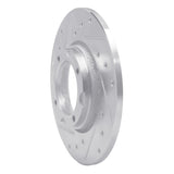 R1 Concepts 1980-1982 Toyota Tercel Front Left Drilled & Slotted Silver Brake Rotor by R1 Concepts 631-76003L