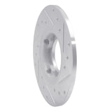 R1 Concepts 1980-1982 Toyota Tercel Front Left Drilled & Slotted Silver Brake Rotor by R1 Concepts 631-76003L