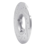 R1 Concepts 1980-1982 Toyota Tercel Front Right Drilled & Slotted Silver Brake Rotor by R1 Concepts 631-76003R