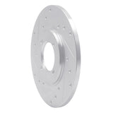 R1 Concepts 1970-1979 Toyota Celica Front Left Drilled & Slotted Silver Brake Rotor by R1 Concepts 631-76005L