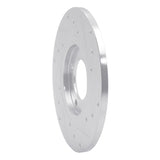 R1 Concepts 1970-1979 Toyota Celica Front Left Drilled & Slotted Silver Brake Rotor by R1 Concepts 631-76005L