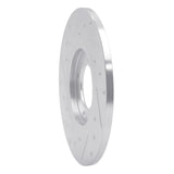 R1 Concepts 1970-1979 Toyota Carina Front Right Drilled & Slotted Silver Brake Rotor by R1 Concepts 631-76005R