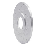 R1 Concepts 1976-1981 Toyota Celica Front Left Drilled & Slotted Silver Brake Rotor by R1 Concepts 631-76007L